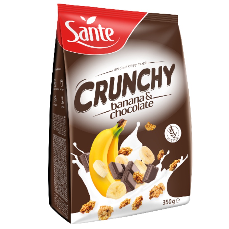 Crunchy Banana with Chocolate 350g | Sante In Lebanon