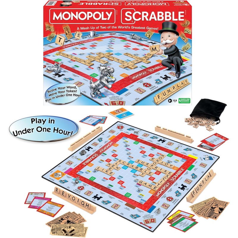 Hasbro Gaming Monopoly Scrabble Game | Hasbro Gaming In Lebanon