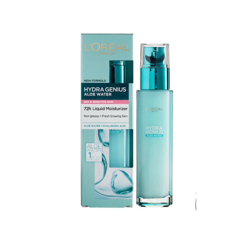 L’Oreal Paris Hydra Genius 72h Liquid Moisturizer Dry & Sensitive Skin 70ml | L’Oreal Paris In Lebanon