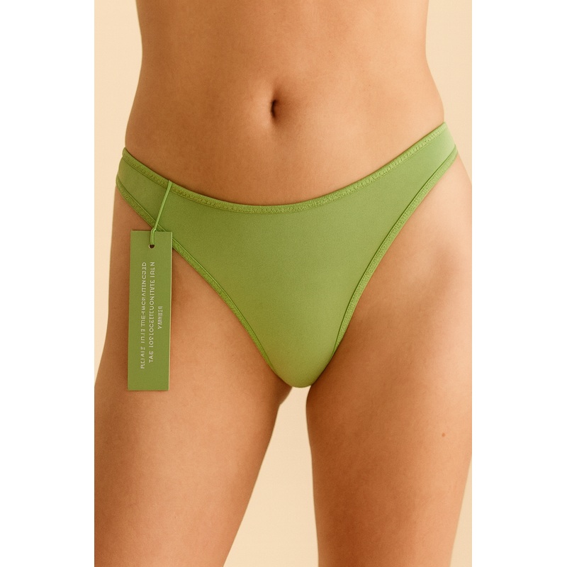 Triangl Women’s Green Poker Face Swimwear Set with a Bag | Triangl In Lebanon