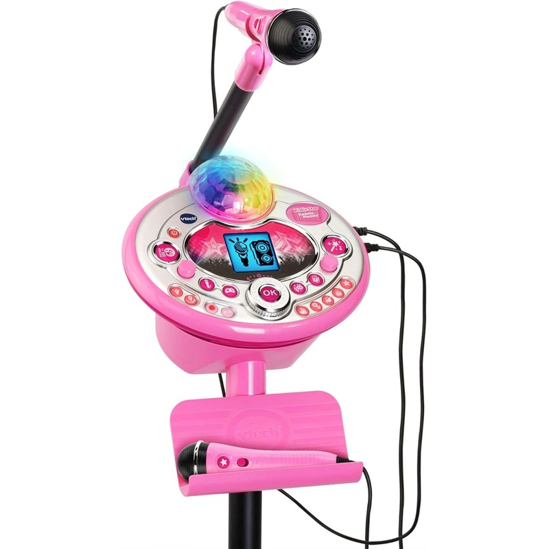 Vtech Kidi Star Pink Karaoke Machine Deluxe, 2 Microphones with AC Adapter  | Vtech In Lebanon