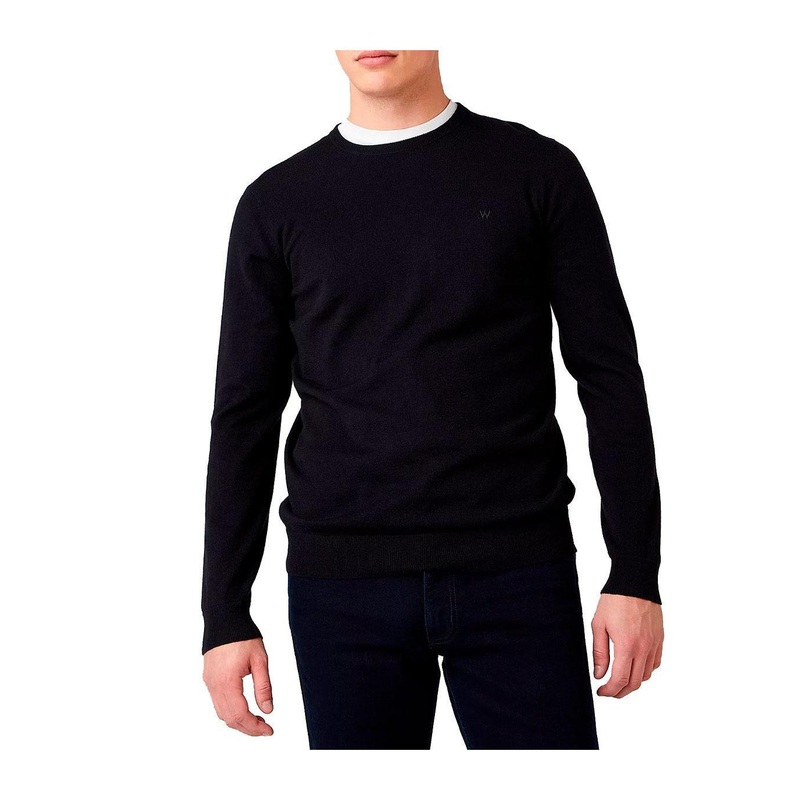 Wrangler Men’s Black Crewneck Sweaters | Wrangler In Lebanon