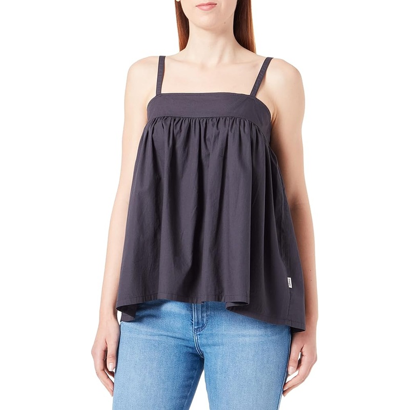 Wrangler Women’s Faded Black Babydoll Sleeveless Blouse |Wrangler In Lebanon