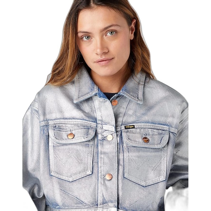 Wrangler Women’s Rocket Man Metallic Cowboy Jacket | Wrangler In Lebanon