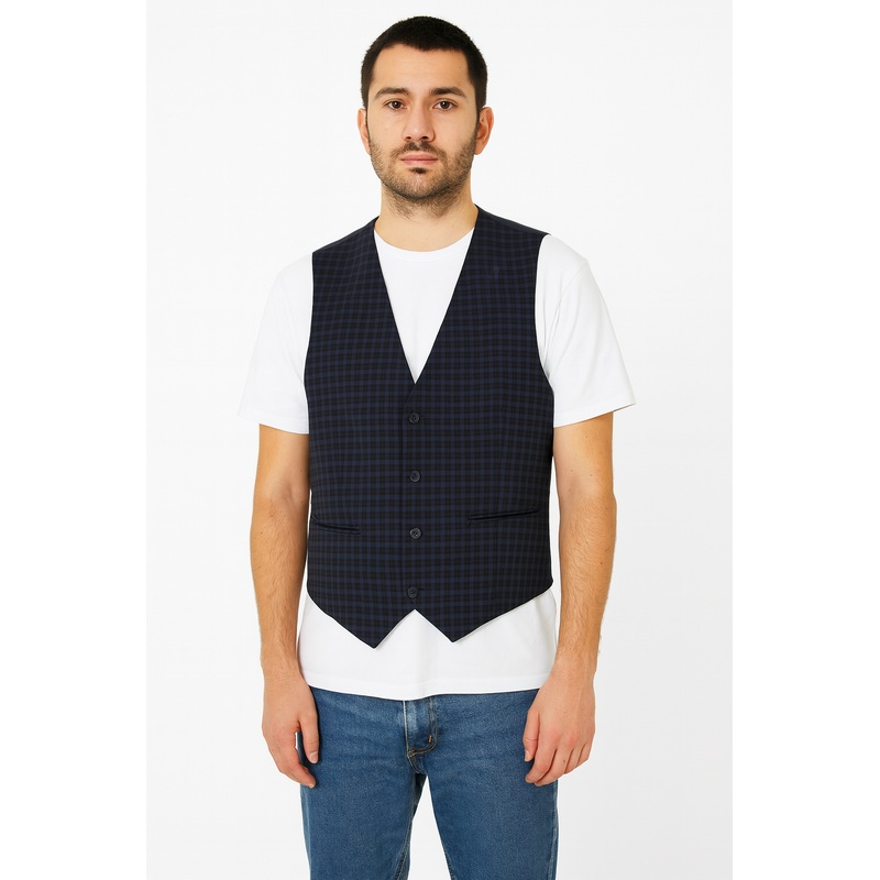 Asos Design Men’s Navy Suit Vest ANF3449