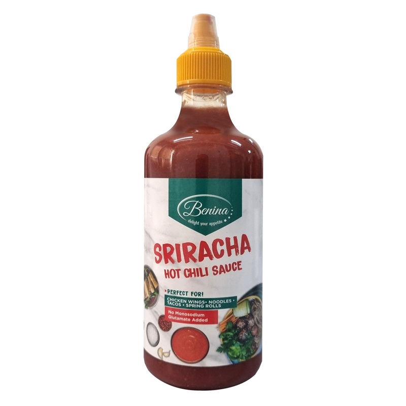 Benina Sriracha Hot Chili Sauce 475ml | Benina In Lebanon