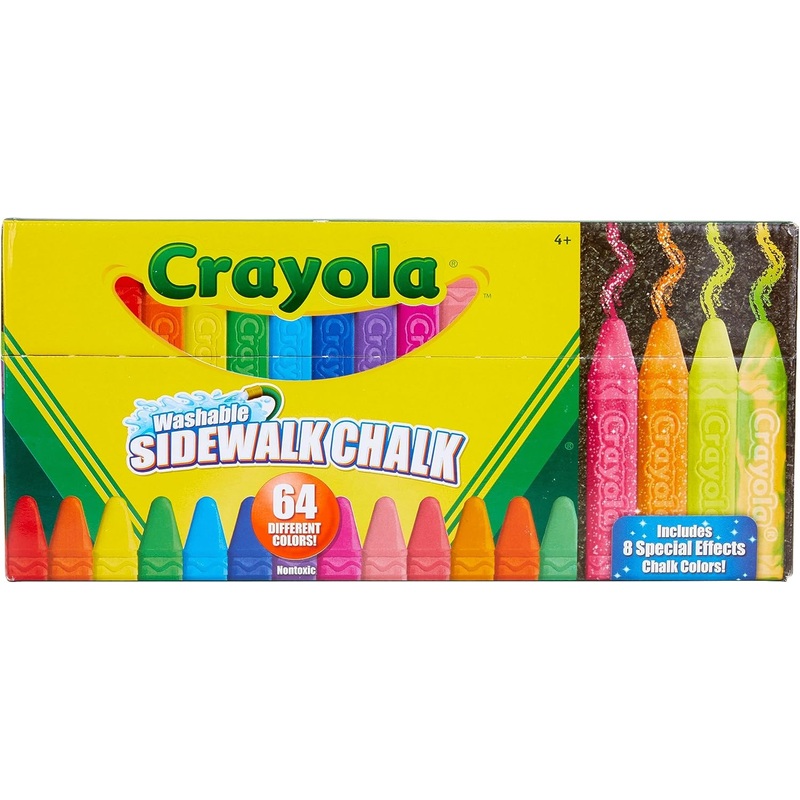 Crayola 64 Pieces Ultimate Washable Chalk Collection | Crayola In Lebanon