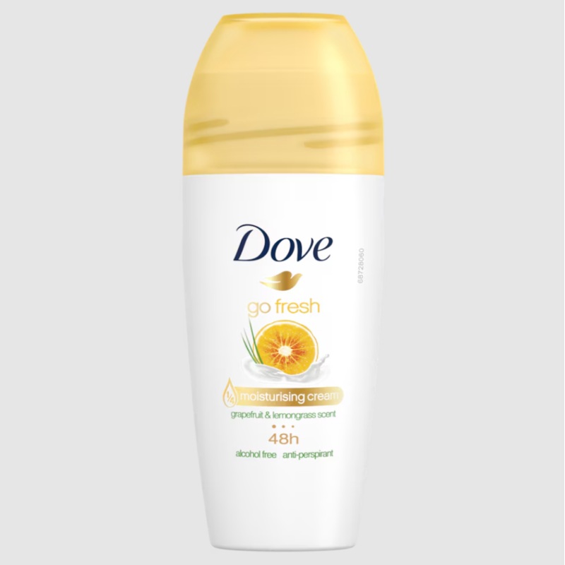 Dove Go Fresh Grapefruit & Lemongrass Roll-on Deodorant 50ml