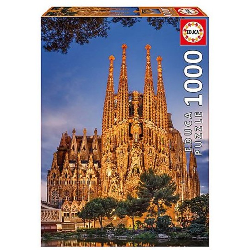 Educa World Heritage Series: Sagrada Familia, Barcelona 1000 Piece Puzzle | Educa In Lebanon
