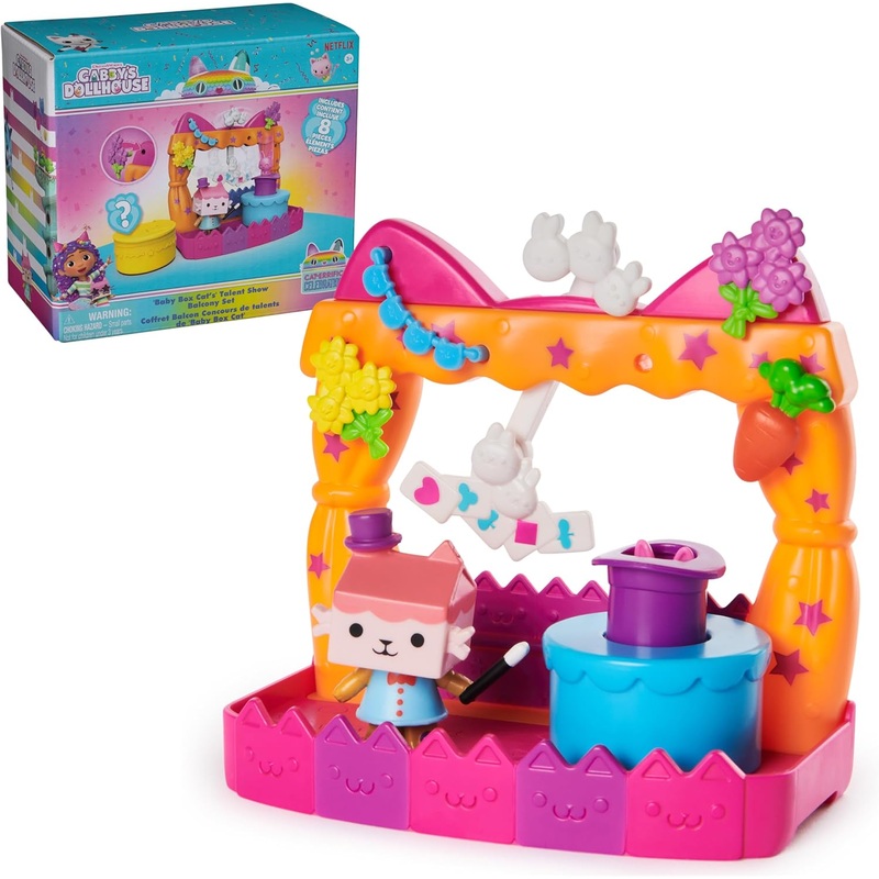 Gabby’s Dollhouse Baby Box Talent Show Balcony Playset 8-Pcs | Gabby’s Dollhouse In Lebanon