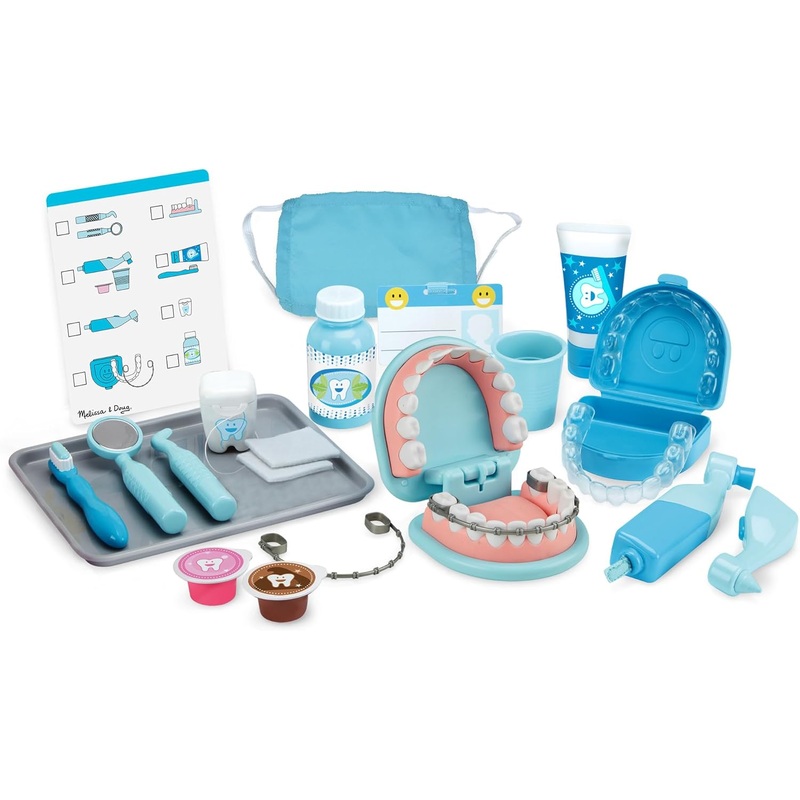Melissa & Doug Super Smile Dentist Kit with Pretend Play Set  |Melissa & Doug In Lebanon