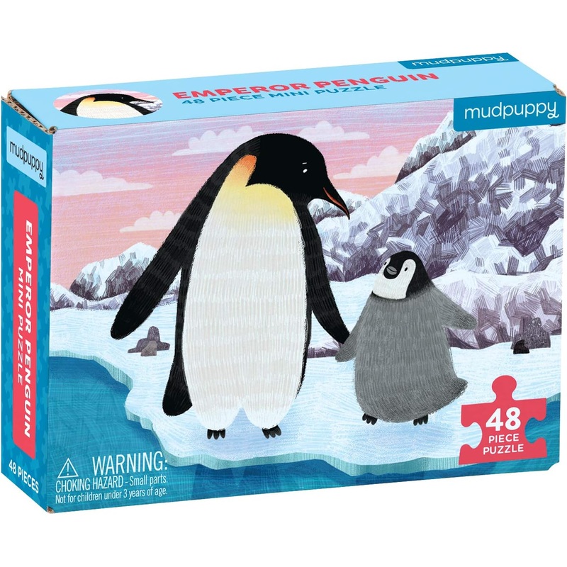 Mudpuppy Emperor Penguin Mini Puzzle, 48 Pieces | Mudpuppy In Lebanon