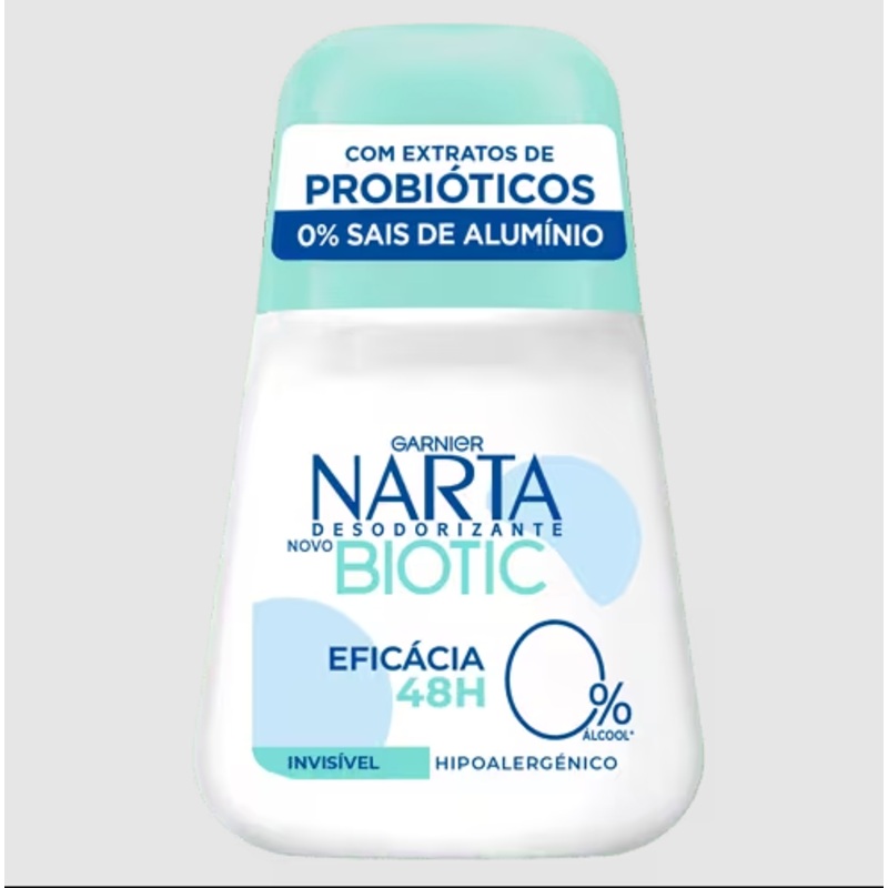 Narta Biotic Invisible Roll-On Deodorant 50ml
