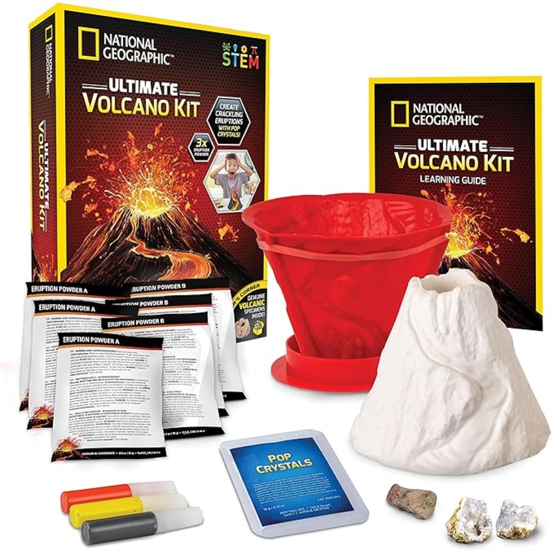 National Geographic Erupting Volcano Science Kit for Kids | National Geographic In Lebanon