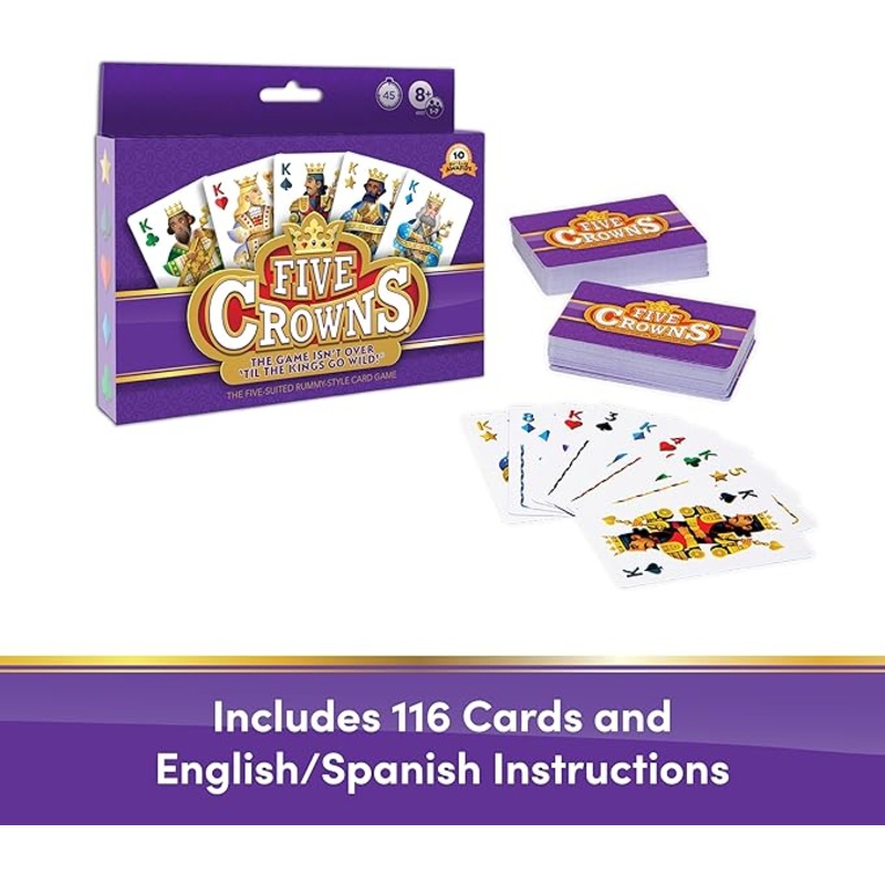 PlayMonster Five Crowns The Game Isn’t Over Until the Kings Go Wild! | PlayMonster In Lebanon