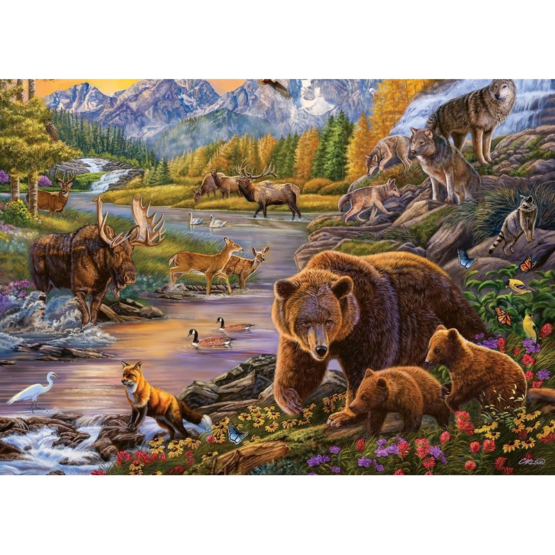 Ravensburger – Wilderness – 500 Piece Large Format Jigsaw Puzzle |Ravensburger In Lebanon