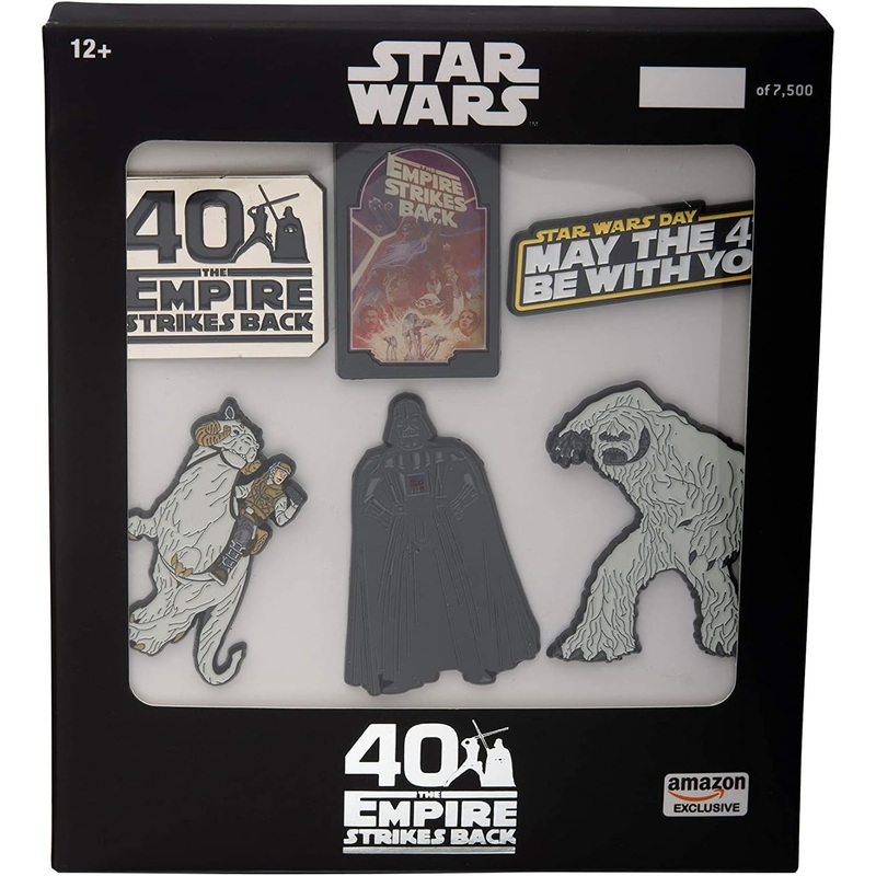 Star Wars The Empire Strikes Back 40th Anniversary Metal-Based and Enamel 6 Pin Set | Star Wars In Lebanon