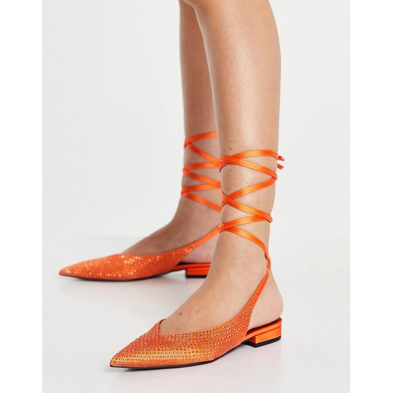 ASOS Design Women’s Orange Casual Shoes |ASOS Design In Lebanon