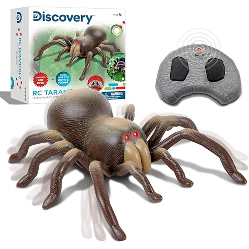Discovery Kids Tarantula Spider Remote Control Toy Spider with Realistic Movement | Discovery Kids In Lebanon