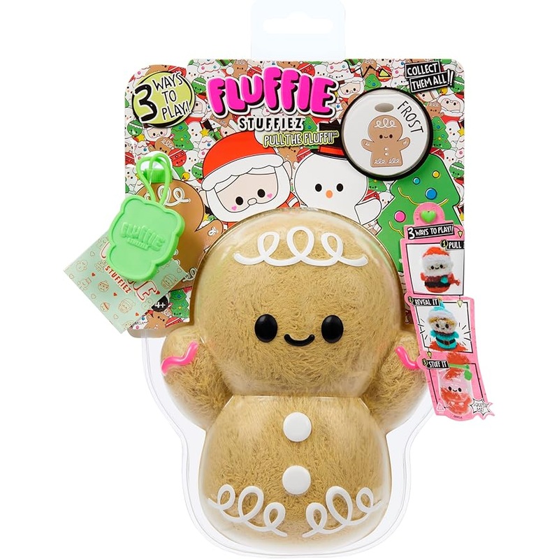 Fluffie Stuffiez Holiday Gingerbread Small Collectible Feature Plush | Fluffie In Lebanon