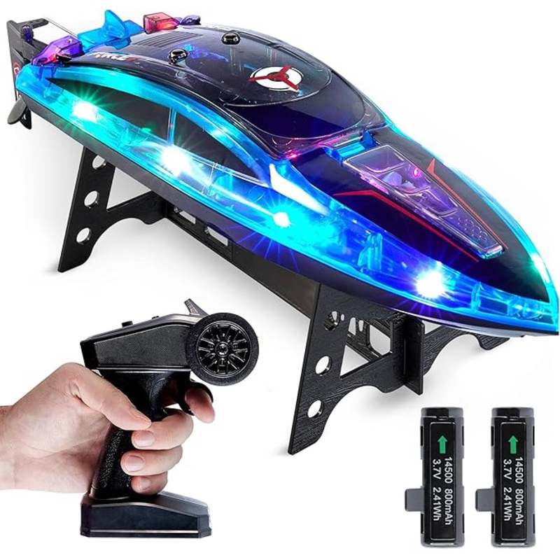 Force1 Velocity Pro LED Remote Control RC Boat for Adults and Kids | Force1 In Lebanon