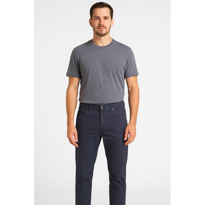 Lee Men’s Navy Regular Straight Pants  | Lee In Lebanon