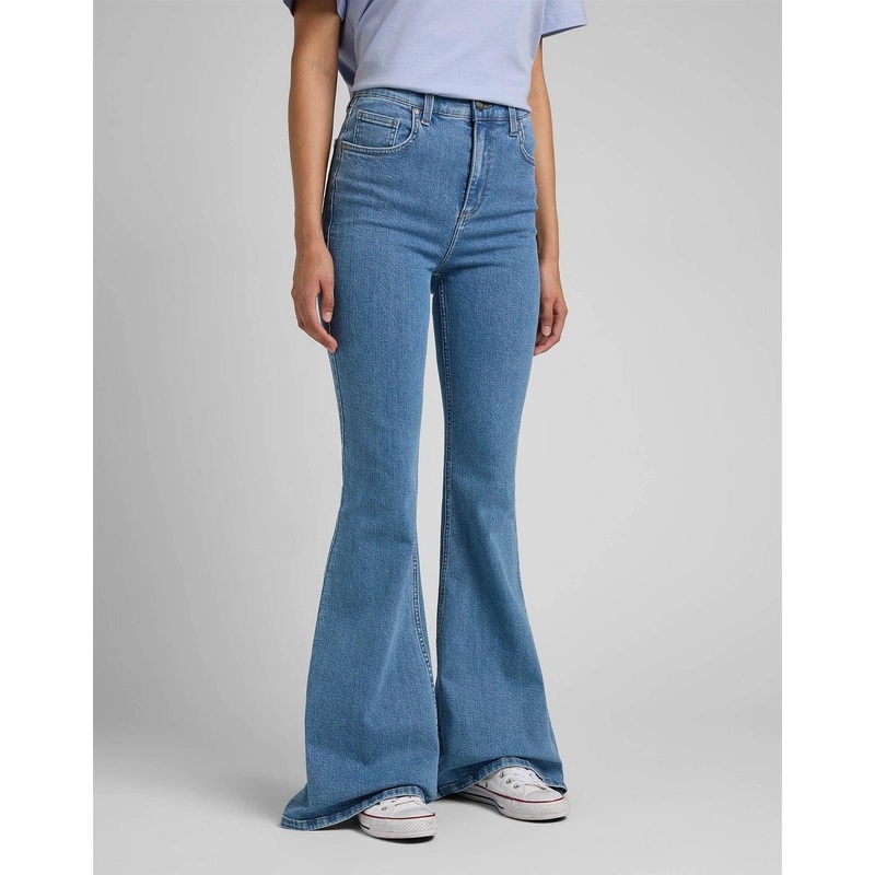 Lee Women’s Blue Skinny Flare Jeans | Lee In Lebanon