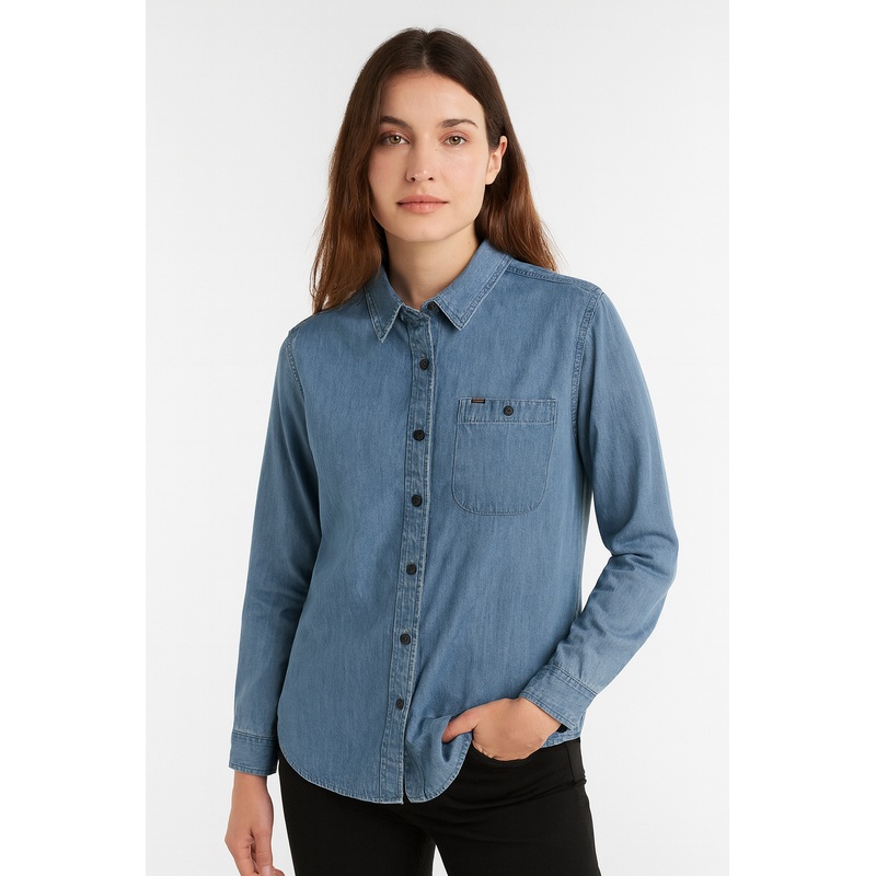 Lee Women’s Light Blue Regular Fit Shirt | Lee In Lebanon