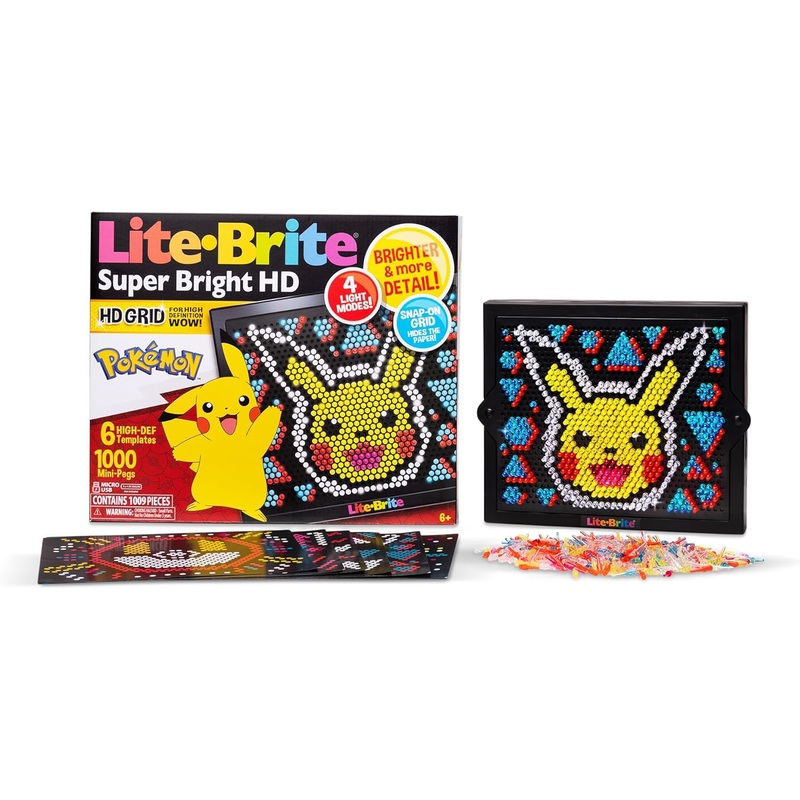 Lite Brite Super Bright HD Pokemon EditionCreative Retro Light-Up Screen| Lite Brite In Lebanon