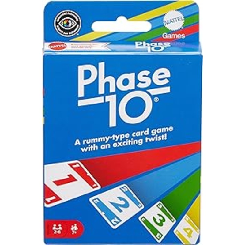 Mattel Games Phase 10 Card Game with 108 Cards | Mattel Games In Lebanon