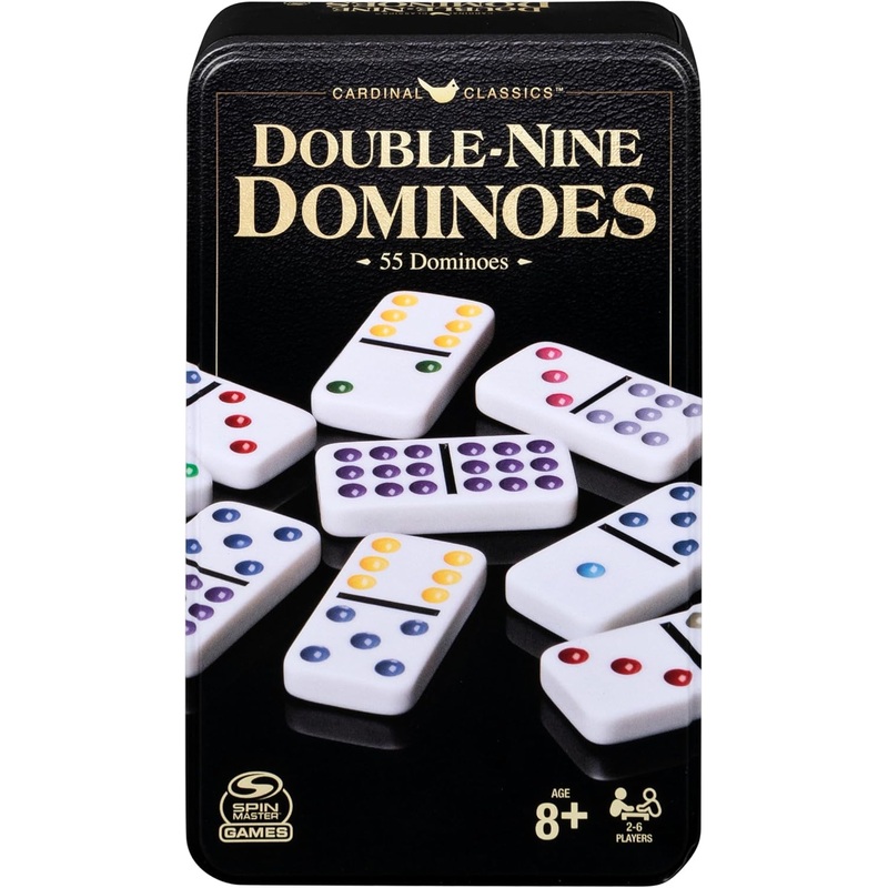 Spin Master Double Nine Dominoes Set in Storage Tin | Spin Master In Lebanon