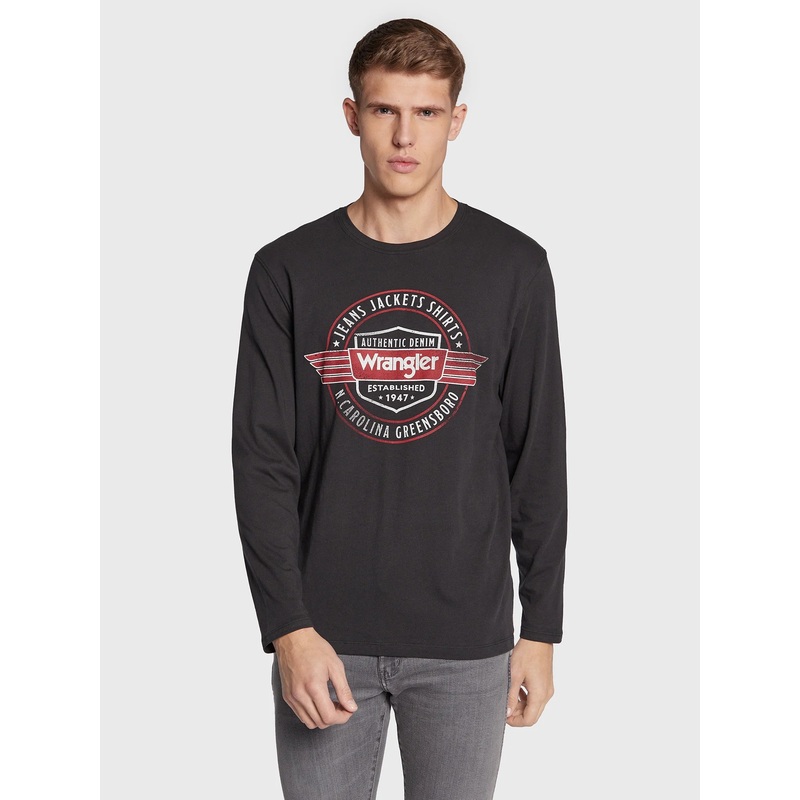 Wrangler Men’s Black Long Sleeve Americana Blouse |Wrangler In Lebanon