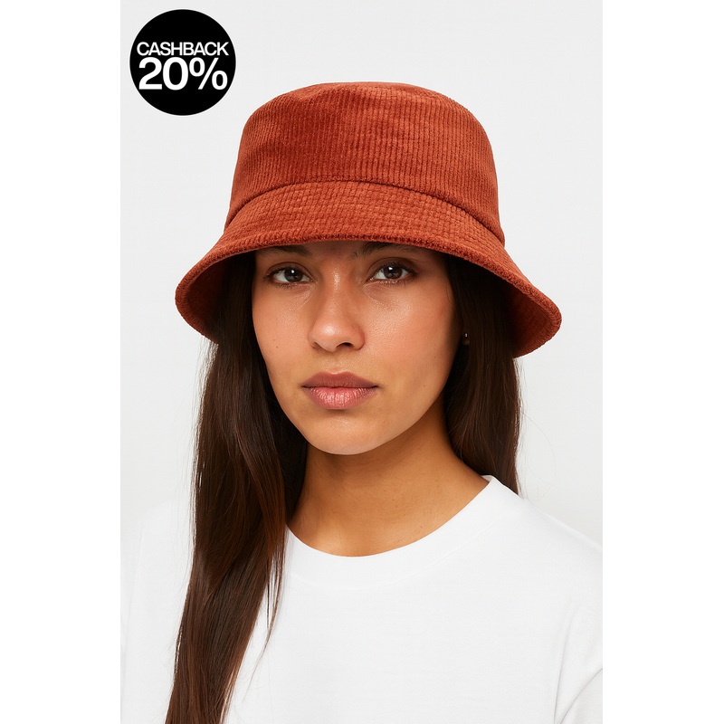 Forever 21 Women’s Burgundy Ribbed Bucket Hat |Forever 21 In Lebanon