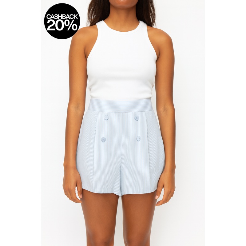 Forever 21 Women’s Light Blue Ribbed Mini Skirt |Forever 21 In Lebanon