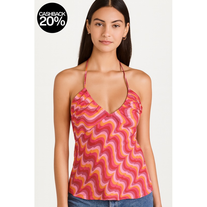 Forever 21 Women’s Multicolor Open Back Top | Forever 21 In Lebanon