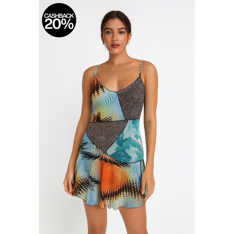 Forever 21 Women’s Multicolor Sleeveless Knit Dress | Forever 21 In Lebanon