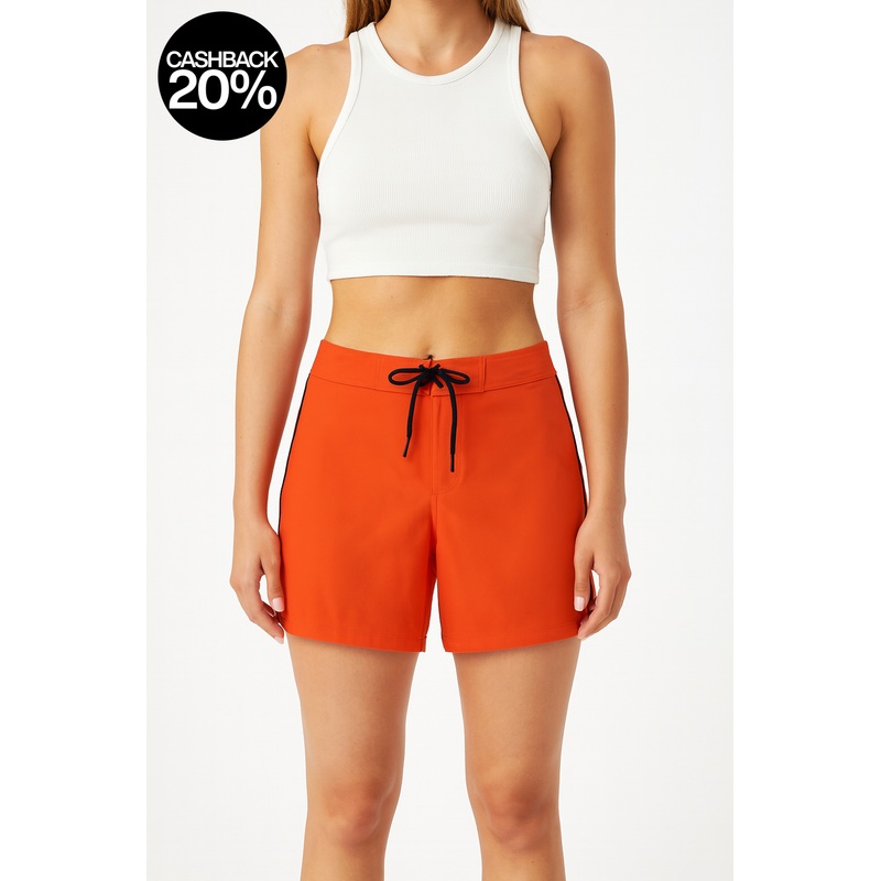 Forever 21 Women’s Orange Swimwear Short | Forever 21 In Lebanon