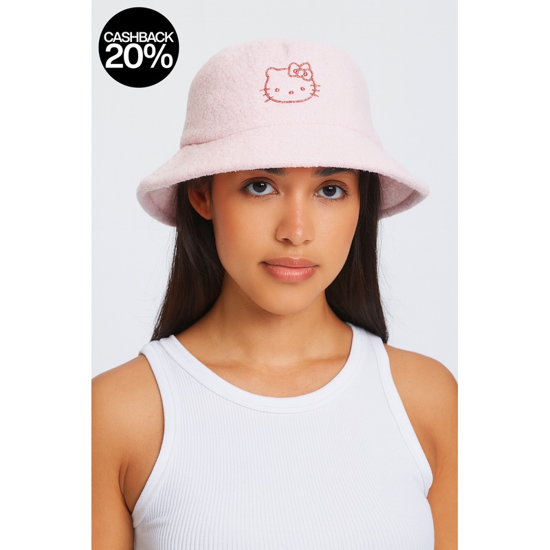 Forever 21 Women’s Pink Hello Kitty Bucket Hat |Forever 21 In Lebanon