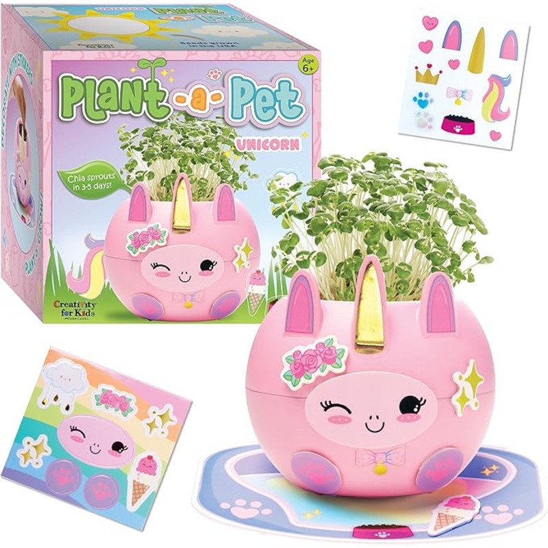 Creativity for Kids Plant-A-Pet Unicorn Stocking Stuffers for Kids | Creativity for Kids In Lebanon