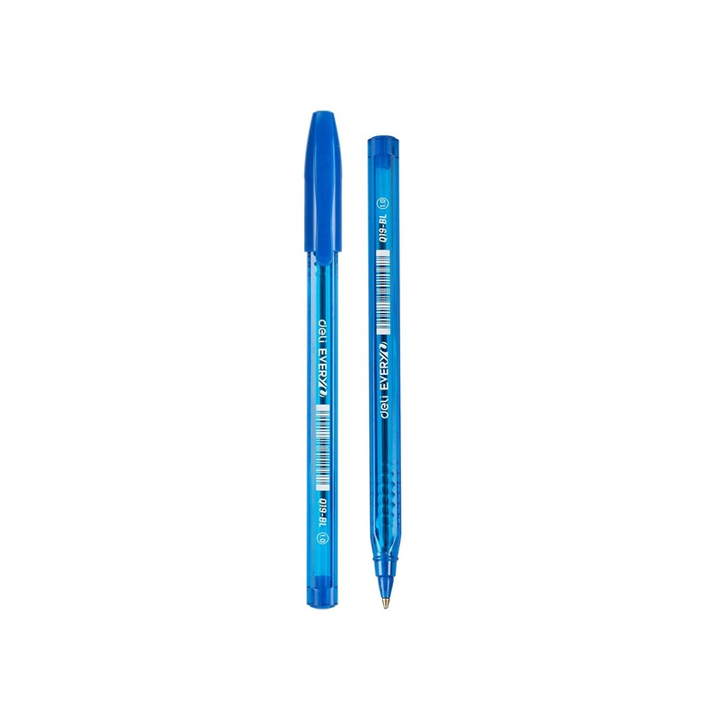 Deli Every Ball Point Pen  Blue  1.0mm   (Q19-BL)