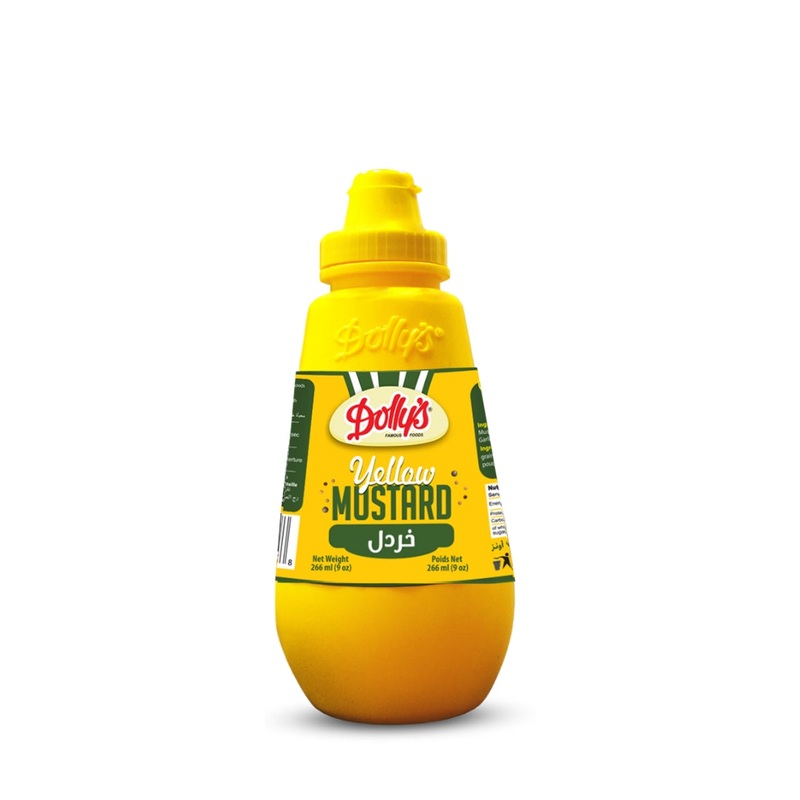 Dollys Yellow Mustard 266ml | Dolly’s In Lebanon