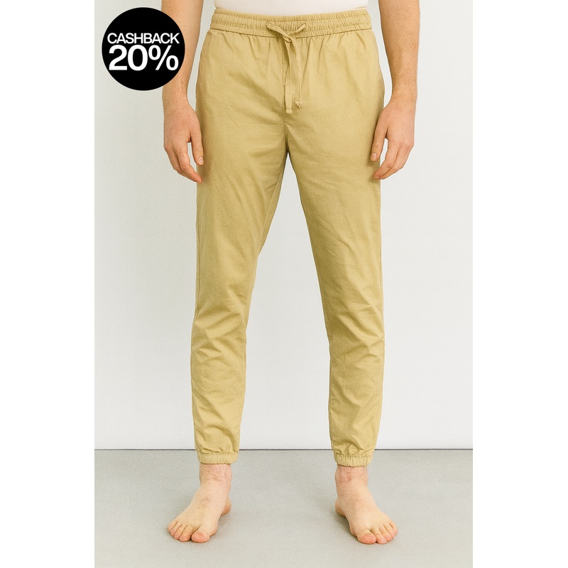 Forever 21 Men’s Khaki 4 Pockets Jogger |Forever 21 In Lebanon