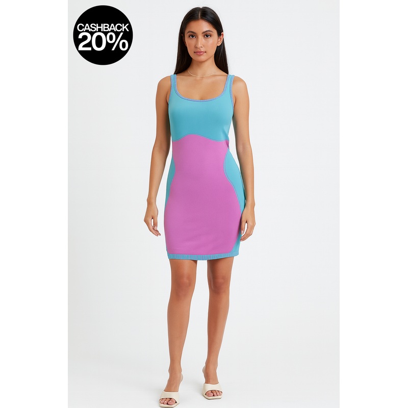 Forever 21 Women’s Blue & Purple Sleeveless Dress | Forever 21 In Lebanon