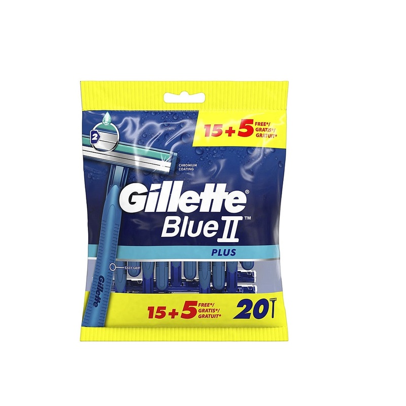 Gillette Blue II Plus Blue 15 + 5 | Gillette In Lebanon