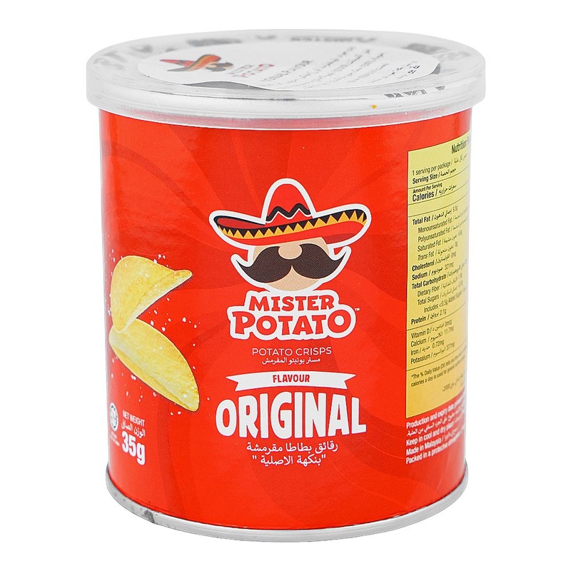 Mister Potato Crisps Original Flavour 35g | Mister In Lebanon