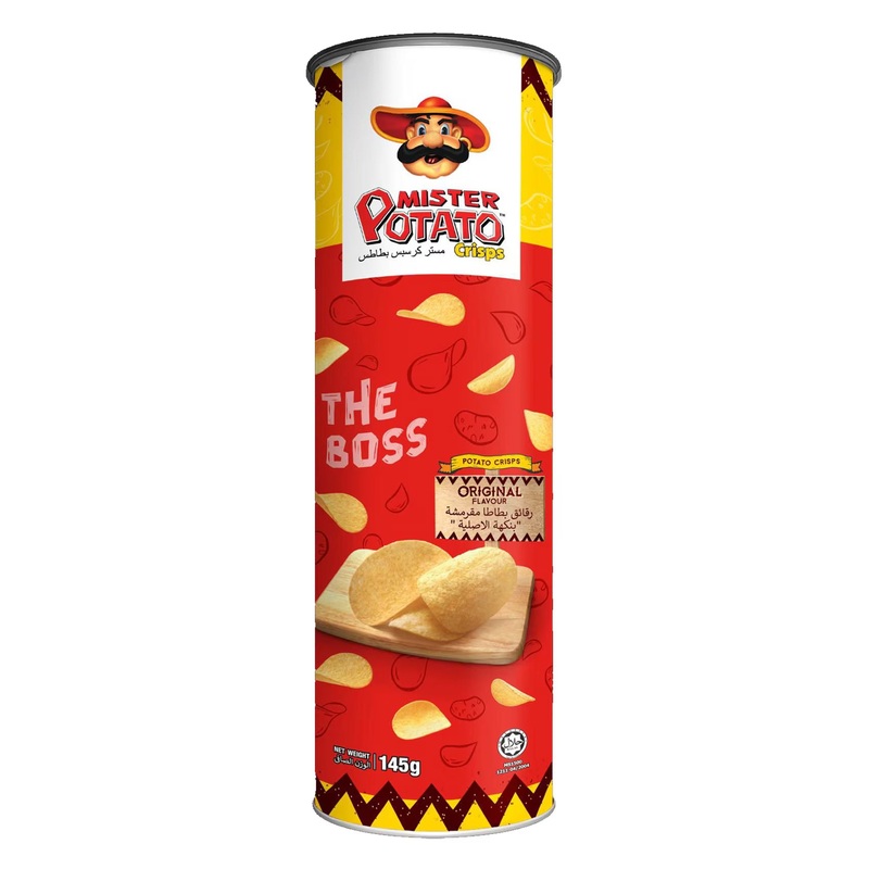 Mister Potato Crisps The Boss Original Flavour 145g | Mister In Lebanon