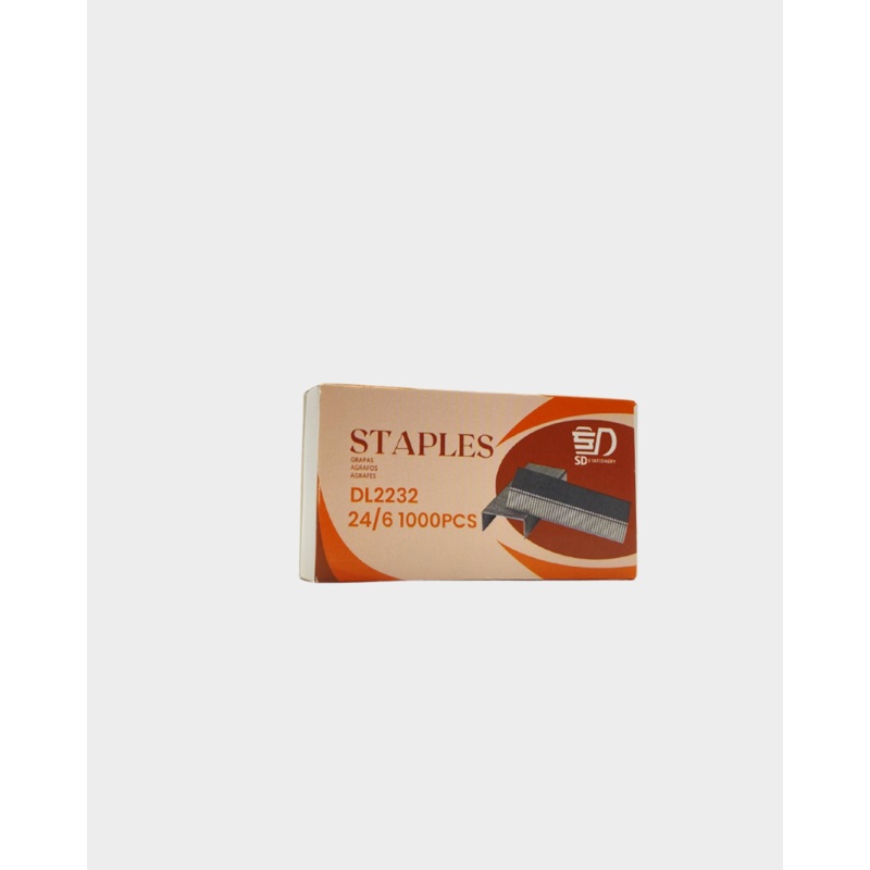 SD Staples 24/6 1000 pcs (A-608)