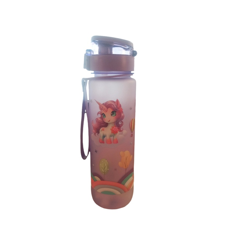 SD Water Bottle Unicorn 1000ml  NO:0255