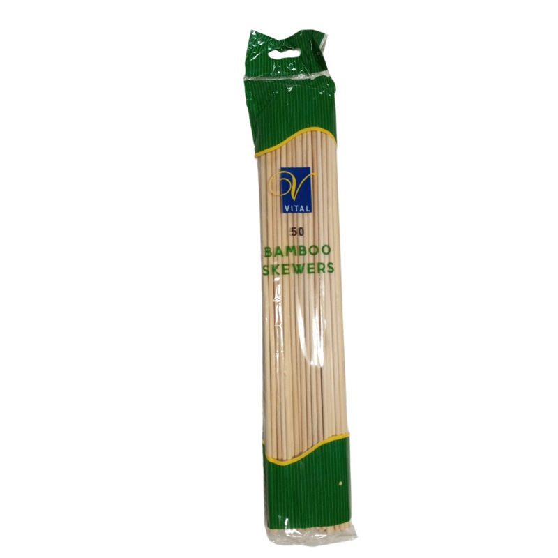 Vital Bamboo Skewers 50Pcs (VL 560) | Vital In Lebanon