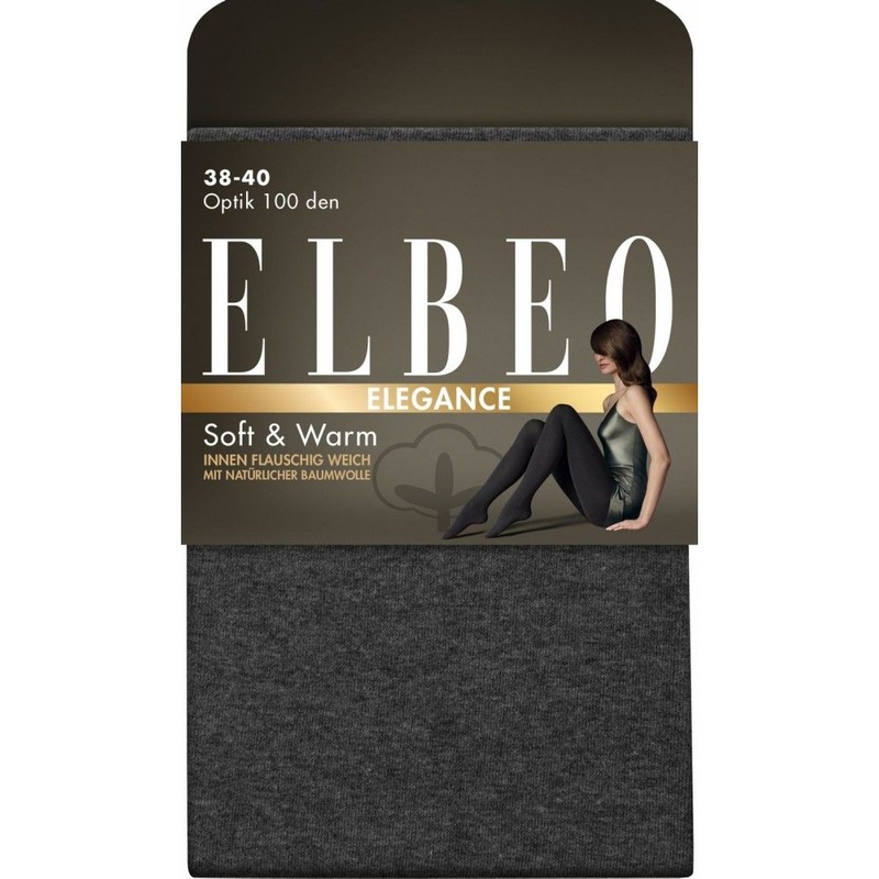 Elbeo Women’s Grey 3938 Soft & Warm Elegance Tights |Elbeo In Lebanon